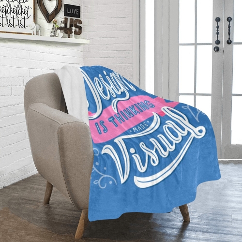 Ultra-Soft Micro Fleece Blanket 40" x  50" (Made in USA )