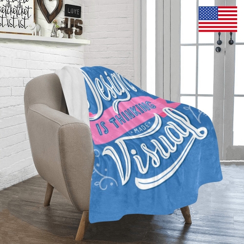 Ultra-Soft Micro Fleece Blanket 40" x  50" | Ships from USA