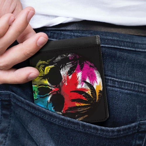 Custom Wallet (Two Sides with  Different Printing)