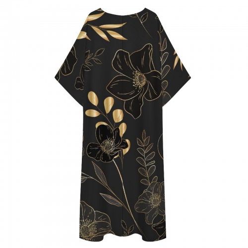Women's Kaftan Midi Dress
