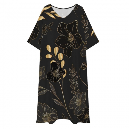 Women's Kaftan Midi Dress