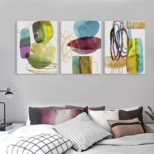 Triptych Decorative Frame (Two Size Options) (Made in USA)