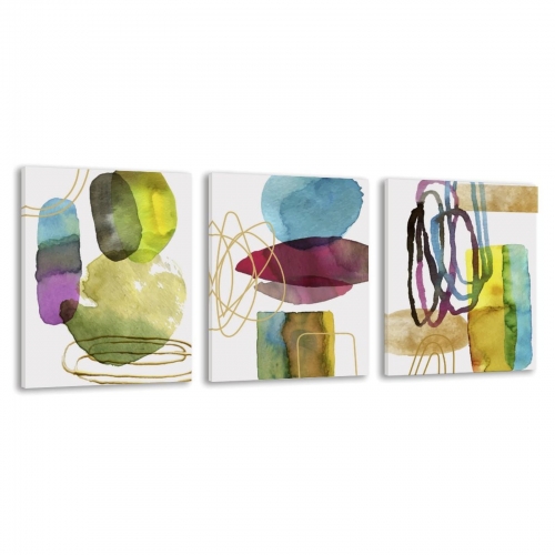 Triptych Decorative Frame (Two Size Options) (Made in USA)