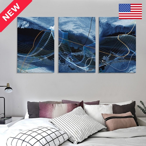 Triptych Decorative Frame (Three Size Options) | Ships from USA