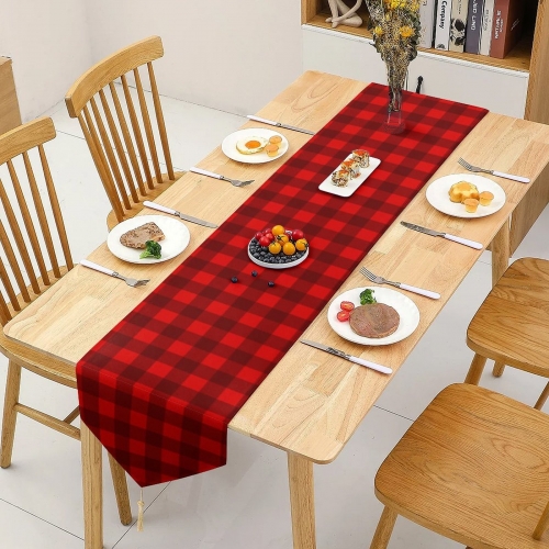 Table Runner with Tassels (178x33 cm)
