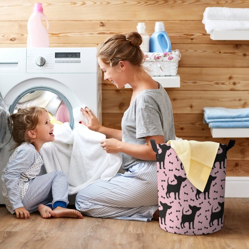 Drawstring Laundry Basket (44x35cm)