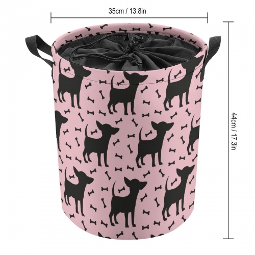 Drawstring Laundry Basket (44x35cm)