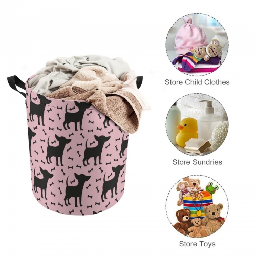 Drawstring Laundry Basket (44x35cm)