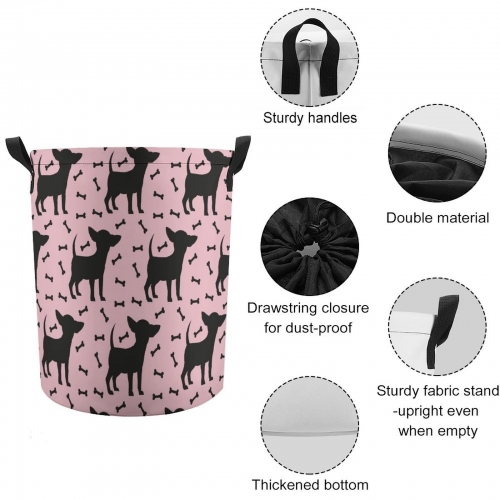 Drawstring Laundry Basket (44x35cm)