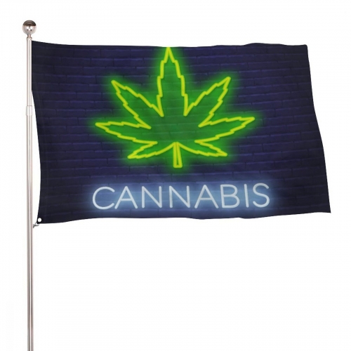 Custom Flag with Two Grommets (24x35 in)