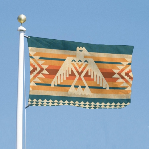 Custom Flag with Two Grommets (24x35 in)