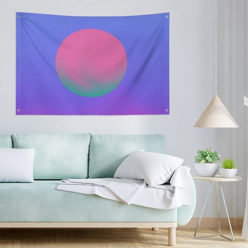 Custom Flag with Four Grommets (24x35 in)