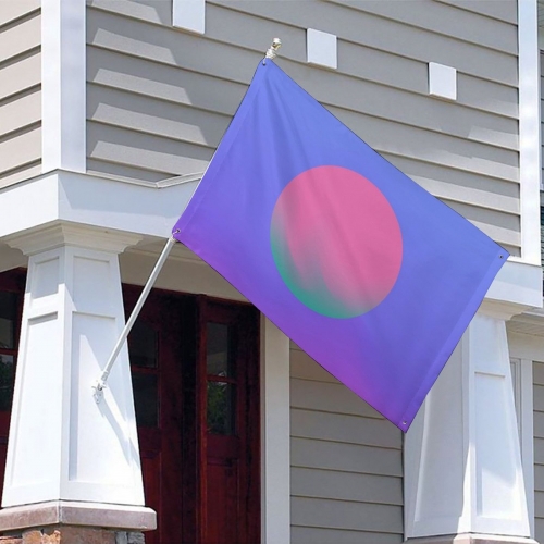 Custom Flag with Four Grommets (24x35 in)