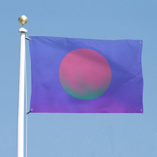 Custom Flag with Four Grommets (24x35 in)