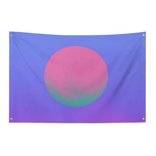 Custom Flag with Four Grommets (24x35 in)