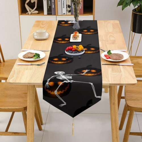 Table Runner with Tassels (200x33 cm)