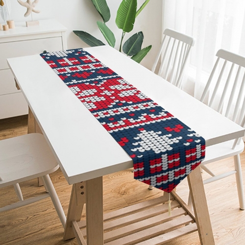 Table Runner with Tassels (229x33 cm)