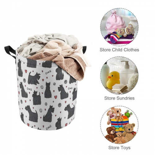 Drawstring Laundry Basket (44x44cm)