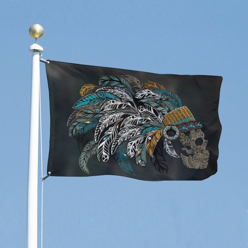 Custom Flag with Two Grommets (35x59 in)