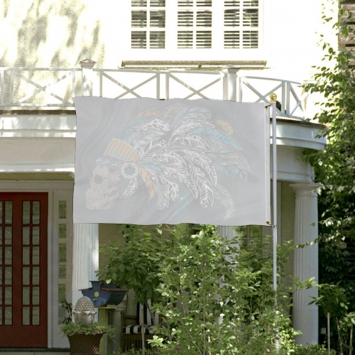Custom Flag with Two Grommets (35x59 in)