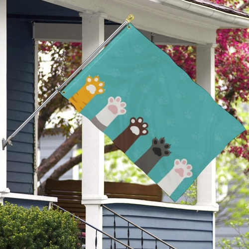 Custom Flag with Two Grommets (47x70 in)