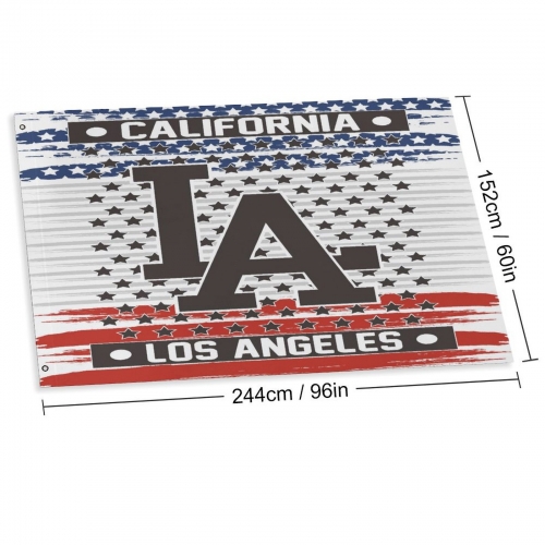 Custom Flag with Two Grommets (60x96 in)
