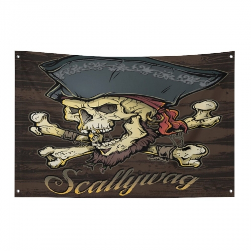 Custom Flag with Four Grommets (35x59 in)