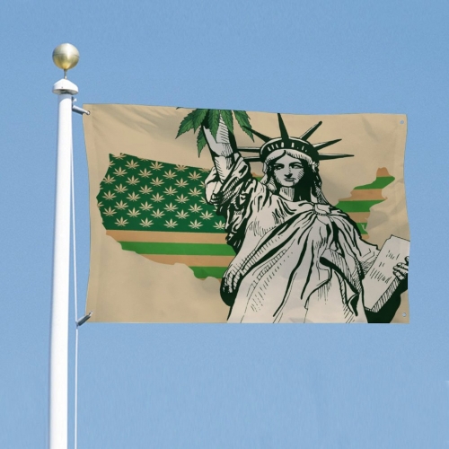 Custom Flag with Four Grommets (47x70 in)