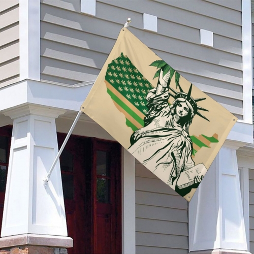 Custom Flag with Four Grommets (47x70 in)
