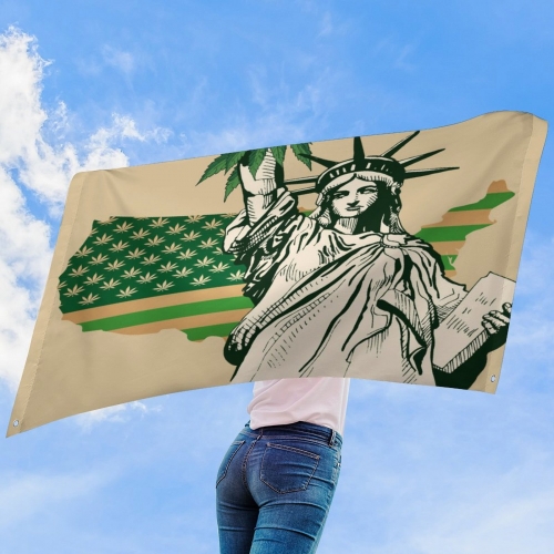 Custom Flag with Four Grommets (47x70 in)