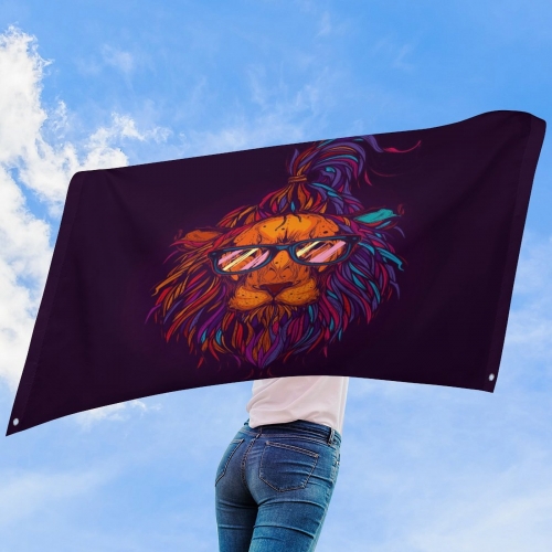 Custom Flag with Four Grommets (47x70 in)