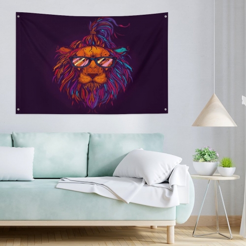 Custom Flag with Four Grommets (47x70 in)
