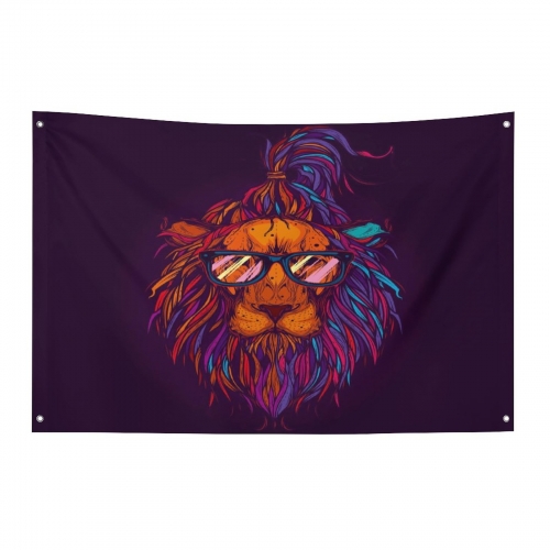 Custom Flag with Four Grommets (47x70 in)