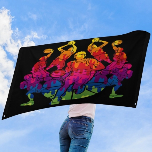 Custom Flag with Four Grommets (60x96 in)