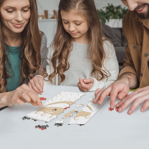 120-Piece Wooden Jigsaw Puzzles (Vertical)