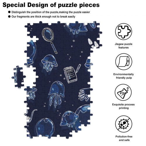 200-Piece Wooden Jigsaw Puzzles (Vertical)