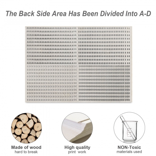200-Piece Wooden Jigsaw Puzzles (Vertical)