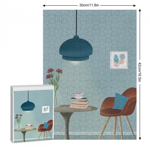 300-Piece Wooden Jigsaw Puzzles (Vertical)