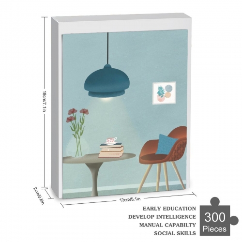 300-Piece Wooden Jigsaw Puzzles (Vertical)
