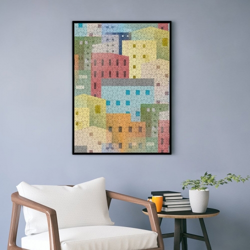 500-Piece Wooden Jigsaw Puzzles (Vertical)