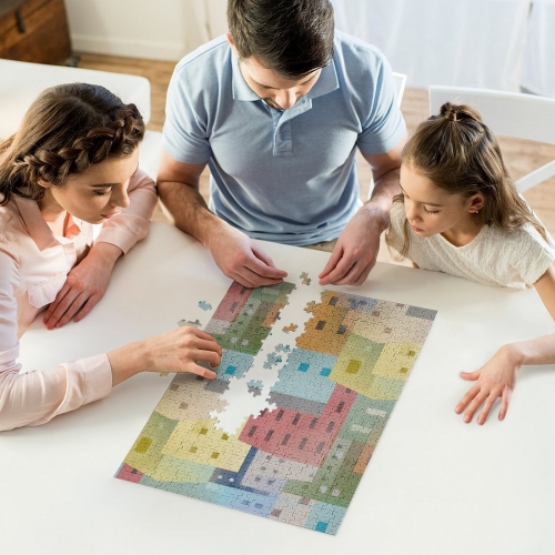 500-Piece Wooden Jigsaw Puzzles (Vertical)