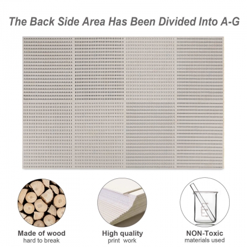 1000-Piece Wooden Jigsaw Puzzles (Vertical)