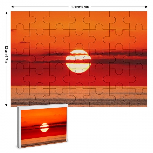 35-Piece Wooden Jigsaw Puzzles (Horizontal)