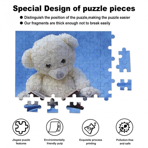 70-Piece Wooden Jigsaw Puzzles (Horizontal)