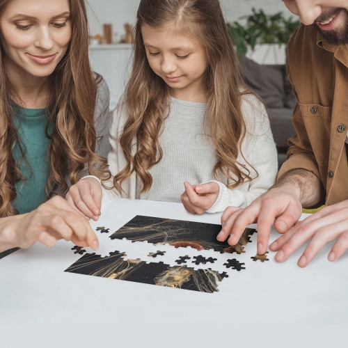 120-Piece Wooden Jigsaw Puzzles (Horizontal)