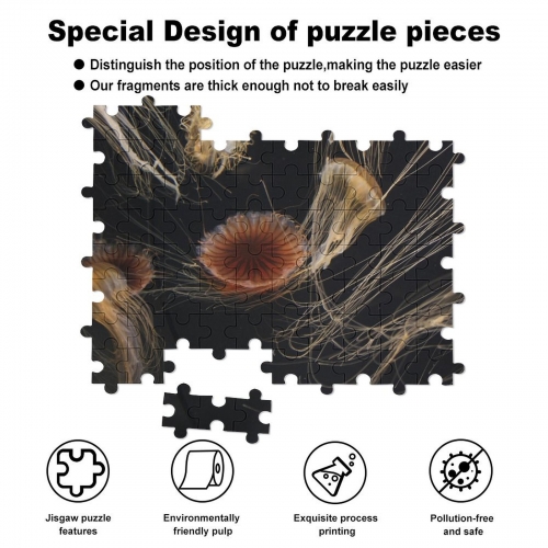 120-Piece Wooden Jigsaw Puzzles (Horizontal)