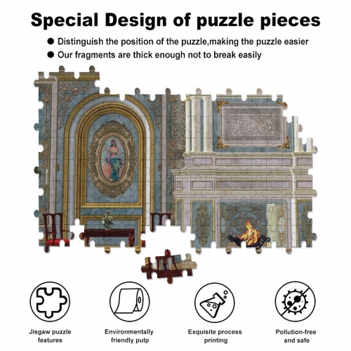 200-Piece Wooden Jigsaw Puzzles (Horizontal)