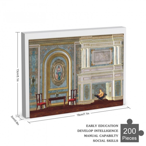200-Piece Wooden Jigsaw Puzzles (Horizontal)