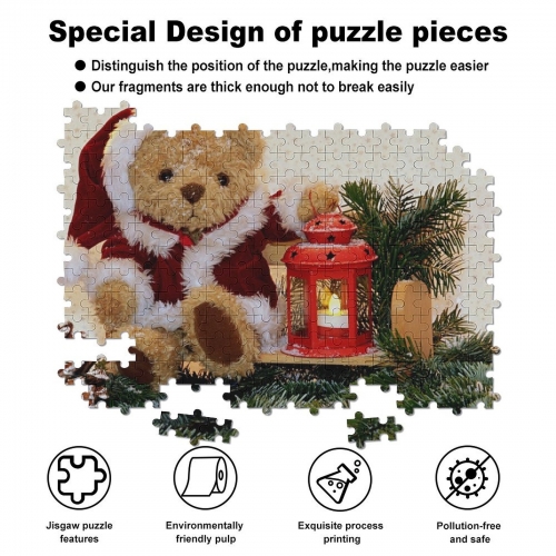 300-Piece Wooden Jigsaw Puzzles (Horizontal)