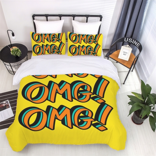 Custom 3-Piece Bedding Set (68" x 90")